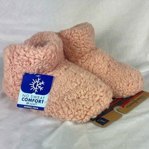 Adult Pink Dearfoams Large, Size 9-10 US